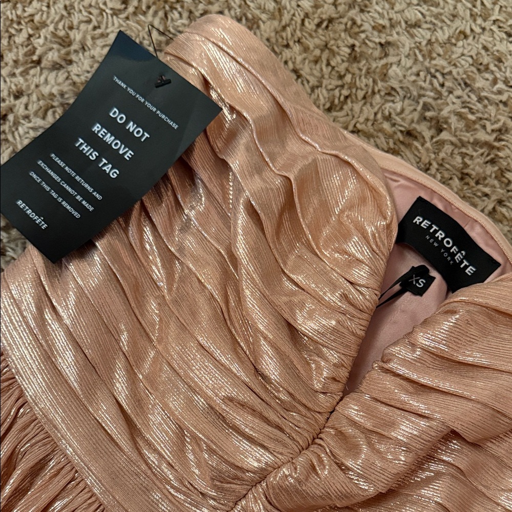 Retrofete Blush Strapless Maxi Dress - Picture 4 of 6